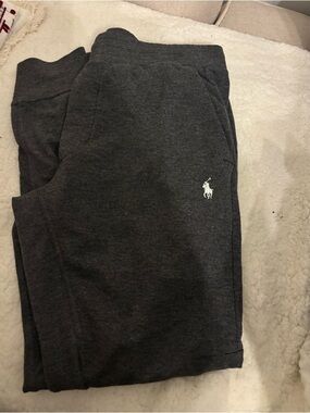 Ralph Lauren Dark Charcoal Gray Men's Sweat Joggers
